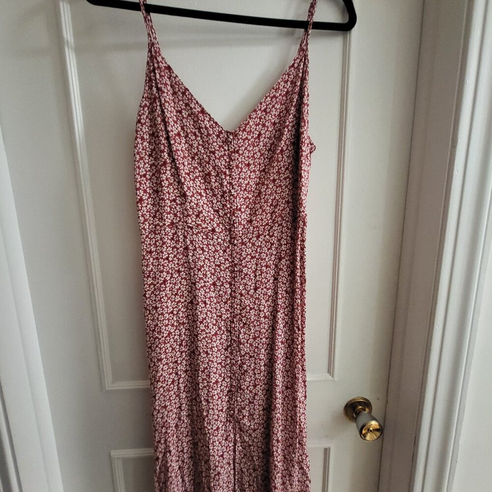 Abercrombie & Fitch Pink Floral Maxi Dress - Picture 1 of 10